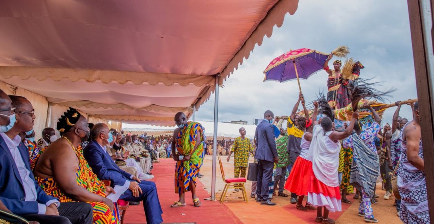 Côte d'Ivoire : Achi fête chez les Brong et inauguration d'un collège Gon à Koni