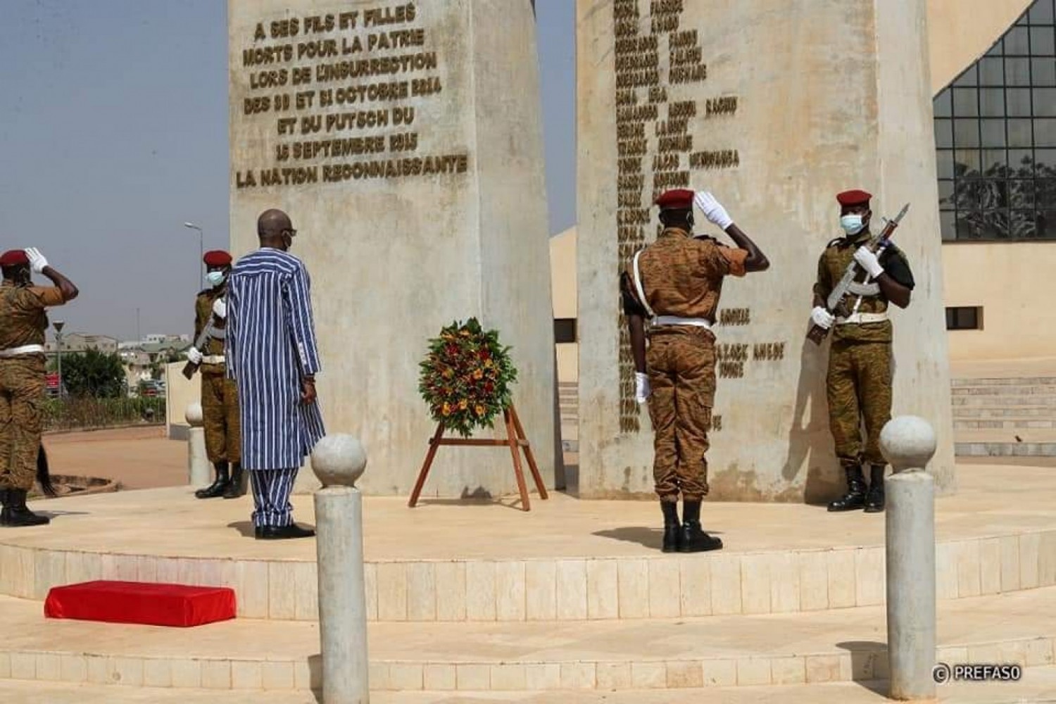 Burkina Faso : Commémoration de l'An 7 de l'insurrection populaire