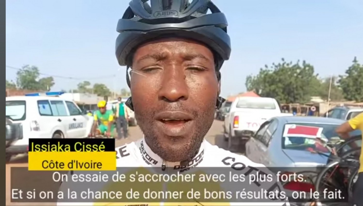 Burkina Faso : Tour cycliste, l'ivoirien Issiaka Cissé remporte la quatrième étape