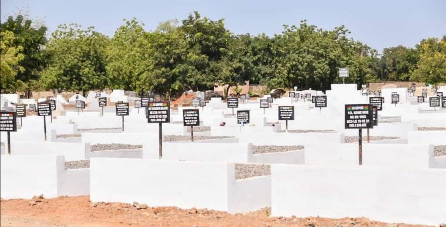 Burkina Faso : Recueillement sur les tombes des soldats victimes du terrorisme