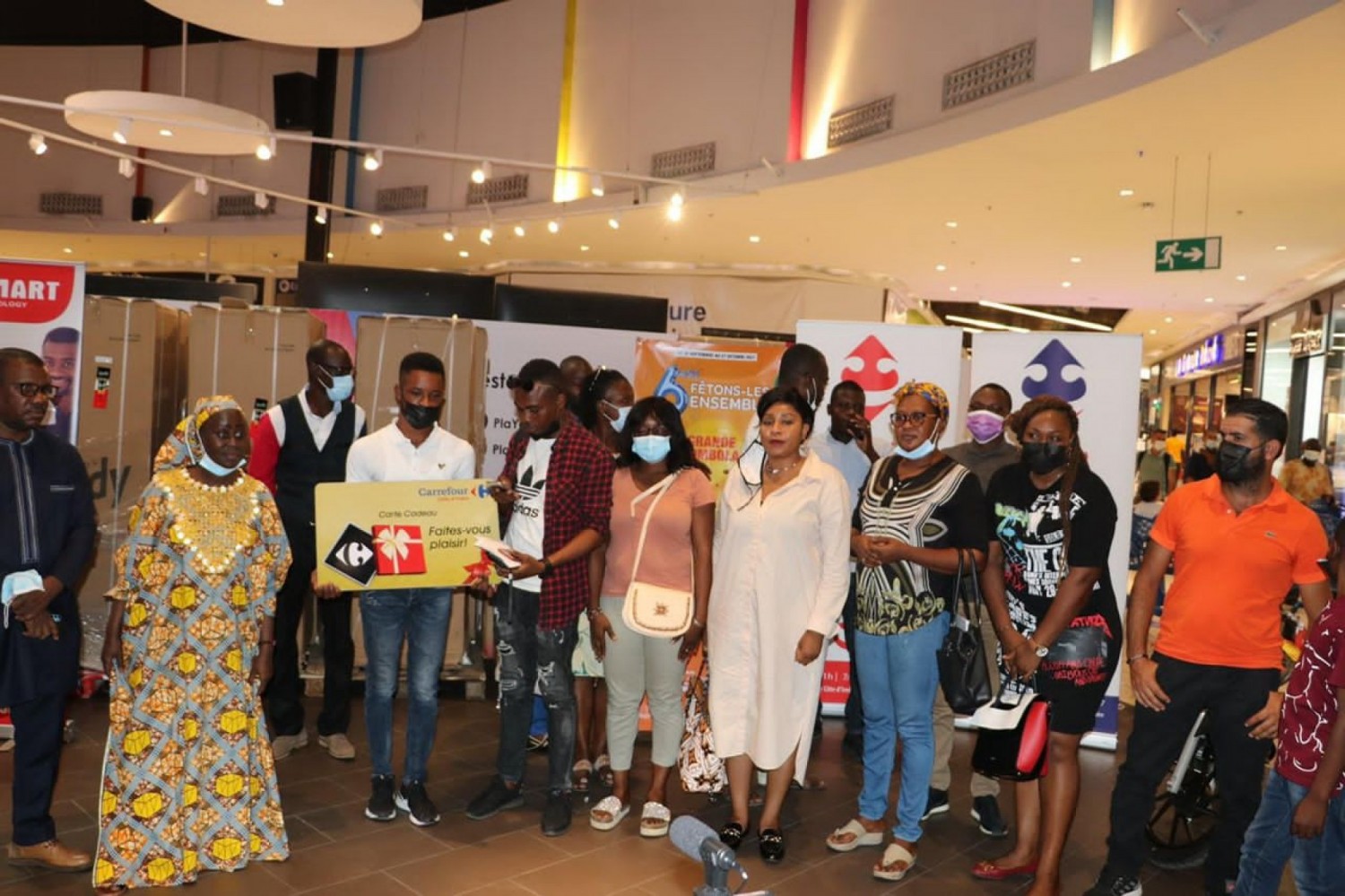 Côte d'Ivoire : Carrefour fête ses 6 ans au pays et fait des heureux gagnants