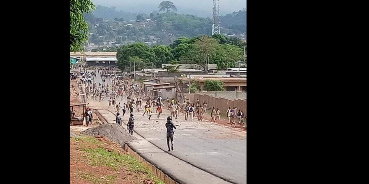 Côte d'Ivoire : Man, manifestation des élèves dans la ville pour dénoncer des frais annexes, course poursuite avec des forces de l'ordre