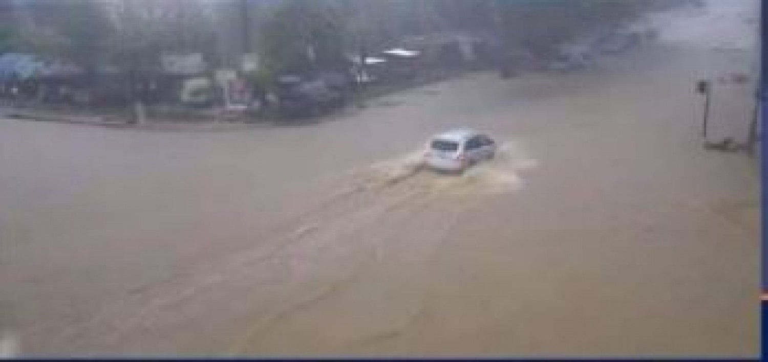 Côte d'Ivoire : Nouveau drame à Yopougon après la pluie qui s'est abattue ce lundi, une élève emportée par les eaux