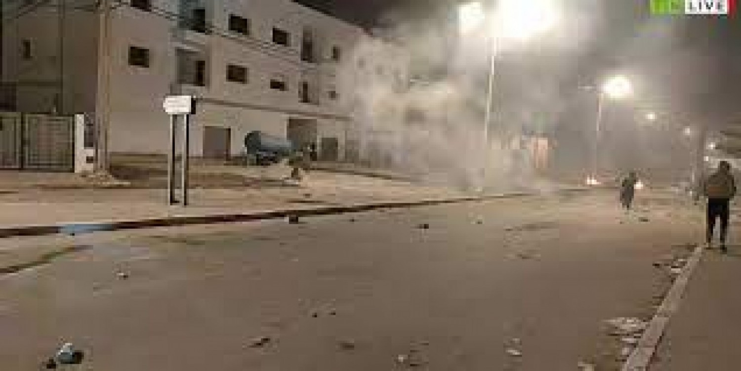 Tunisie : Sfax, des manifestations font un mort, incendie du poste de la Garde nationale
