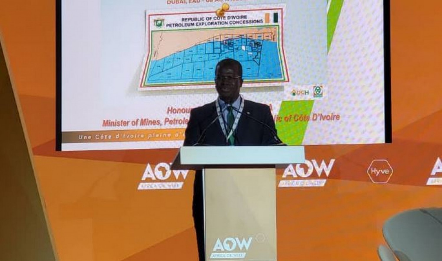 Côte d'Ivoire :   Dubaï, Thomas Camara présente les opportunités de 32 blocs pétroliers attractifs pour les investisseurs
