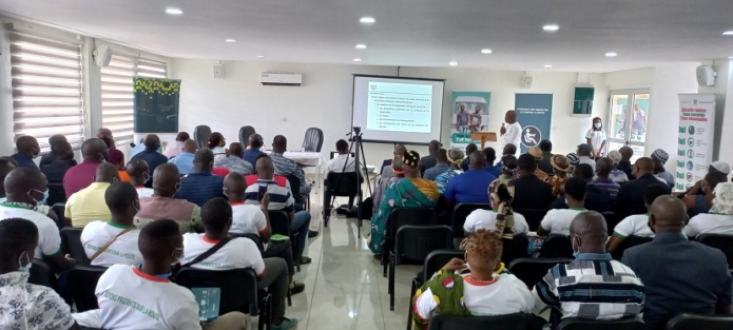 Côte d'Ivoire : À Bouaké, les acteurs des transports du Gbêkê formés sur les textes et réglementations en vigueur dans les transports en commun