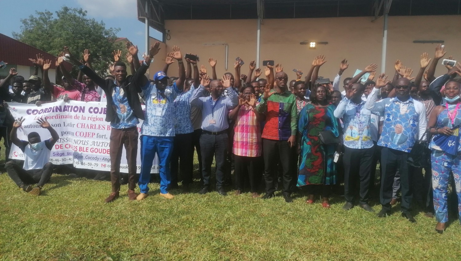 Côte d'Ivoire : Réunis à Bouaké, des partisans du COJEP reçoivent une feuille de route de leur leader Charles Blé Goudé