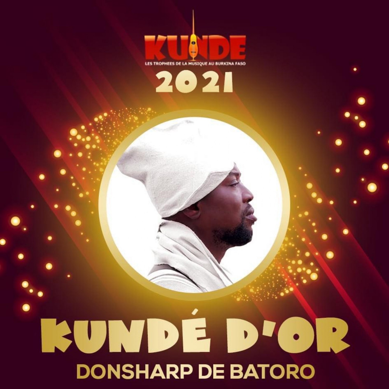 Burkina Faso : kundé d'or, l'artiste De Batoro lauréat du trophée du meilleur artiste