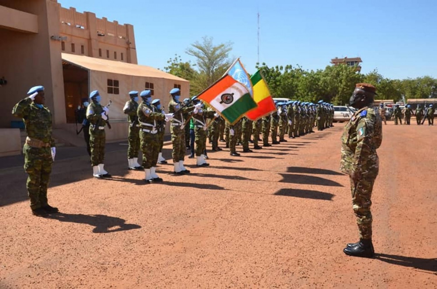 Côte d'Ivoire-Mali : Fin de mission pour le 1er Bataillon ivoirien de la Minusma, le Gnl Doumbia : « Vous êtes allés au-delà de nos espérances »