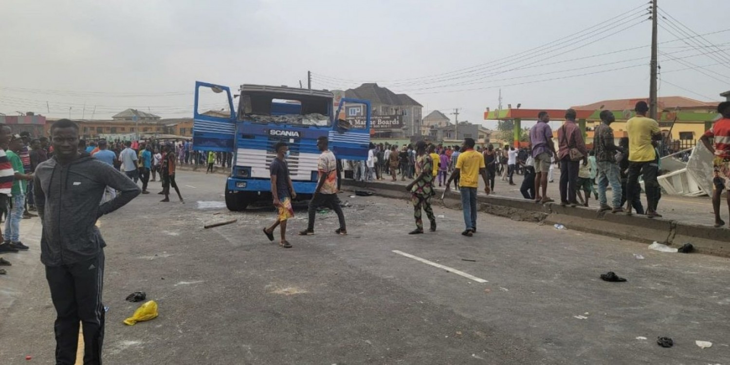 Nigeria : Colère à Lagos après la mort de deux lycéens fauchés par un camion