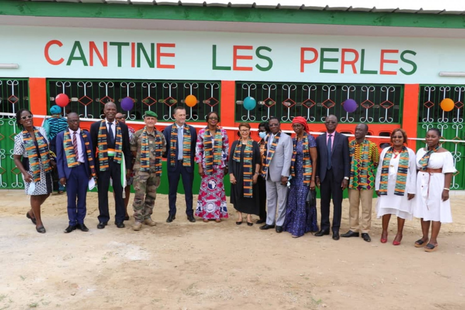 Côte d'Ivoire : Le Groupe Scolaire les Perles de Cocody doté désormais d'une cantine scolaire de 200 places offerte par une Association Humanitaire