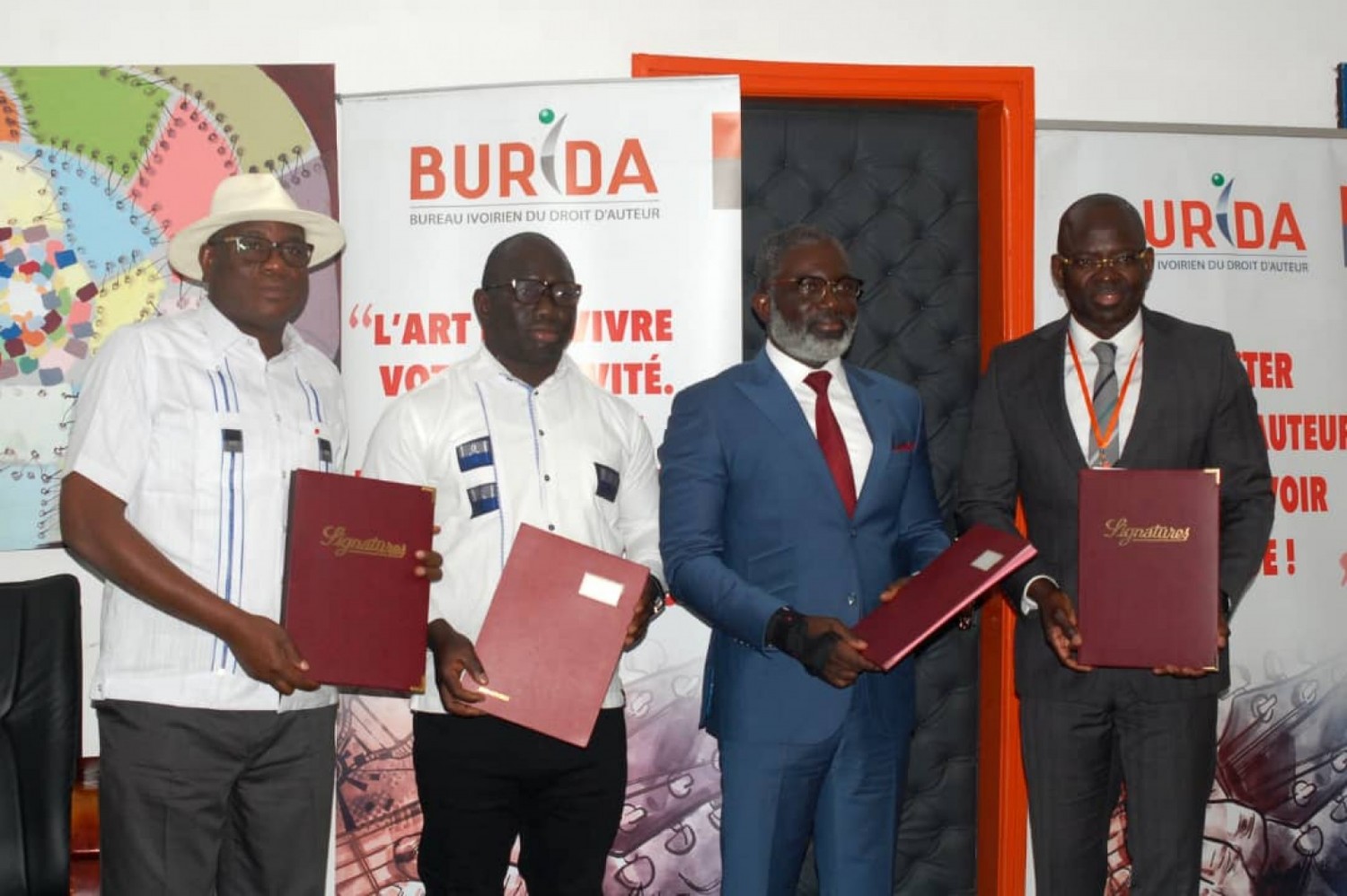 Côte d'Ivoire : Burida, 1, 4 milliard FCFA à repartir  aux artistes pour le mois décembre, de nouvelles conventions signées avec des mairies et la Chambre des métiers