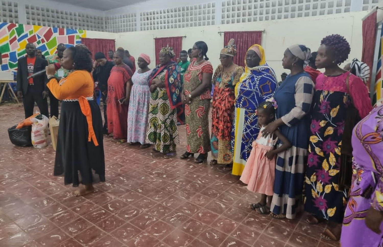 Côte d'Ivoire : Bouaké, après cinq ans d'existence, une structure comble de cadeaux plusieurs veuves et orphelins