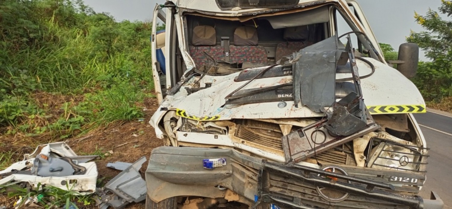 Côte d'Ivoire : Tiassalé, en route pour les préparatifs de la fête de fin d'année avec sa famille, un père décède dans un accident