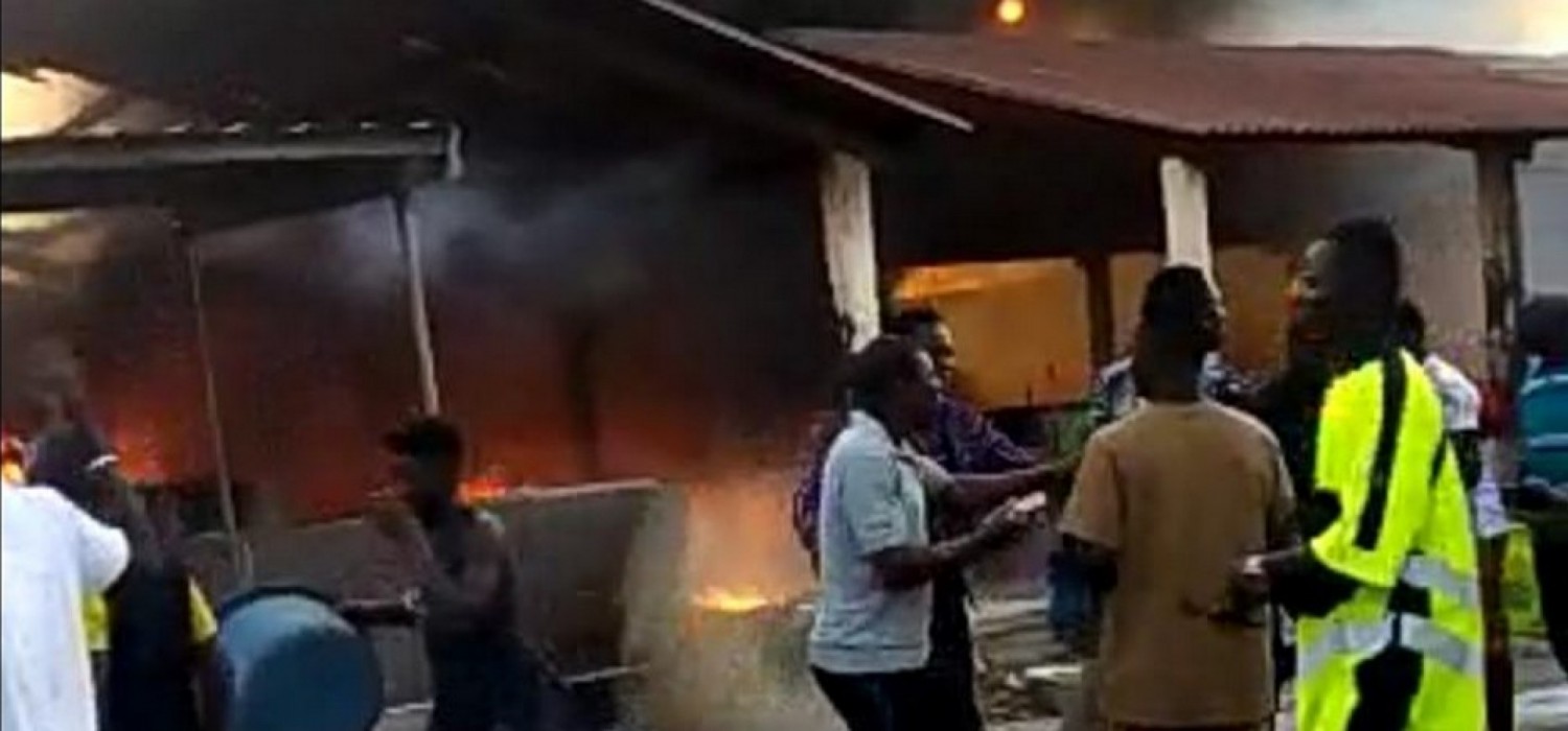 Togo :  Le marché de Kara ravagé par un incendie
