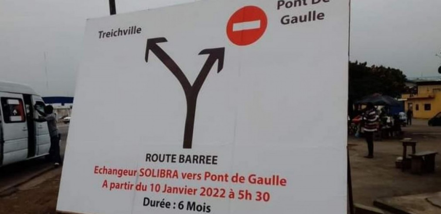Côte d'Ivoire : Échangeur de l'Amitié Ivoiro-Japonaise,  la réalisation du tablier qui enjambe la bretelle d'accès au Boulevard de Gaulle démarre lundi