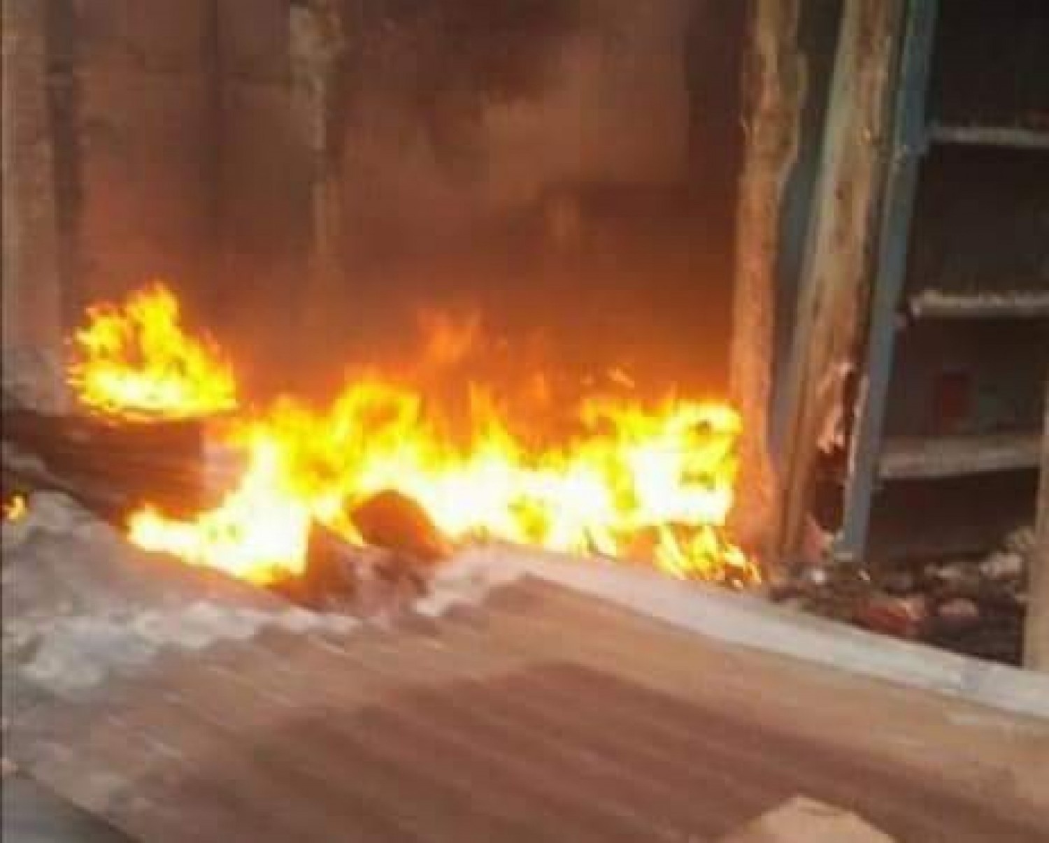 Côte d'Ivoire : Drame, un incendie déclaré dans une cour familiale à San-Pédro fait 09 morts