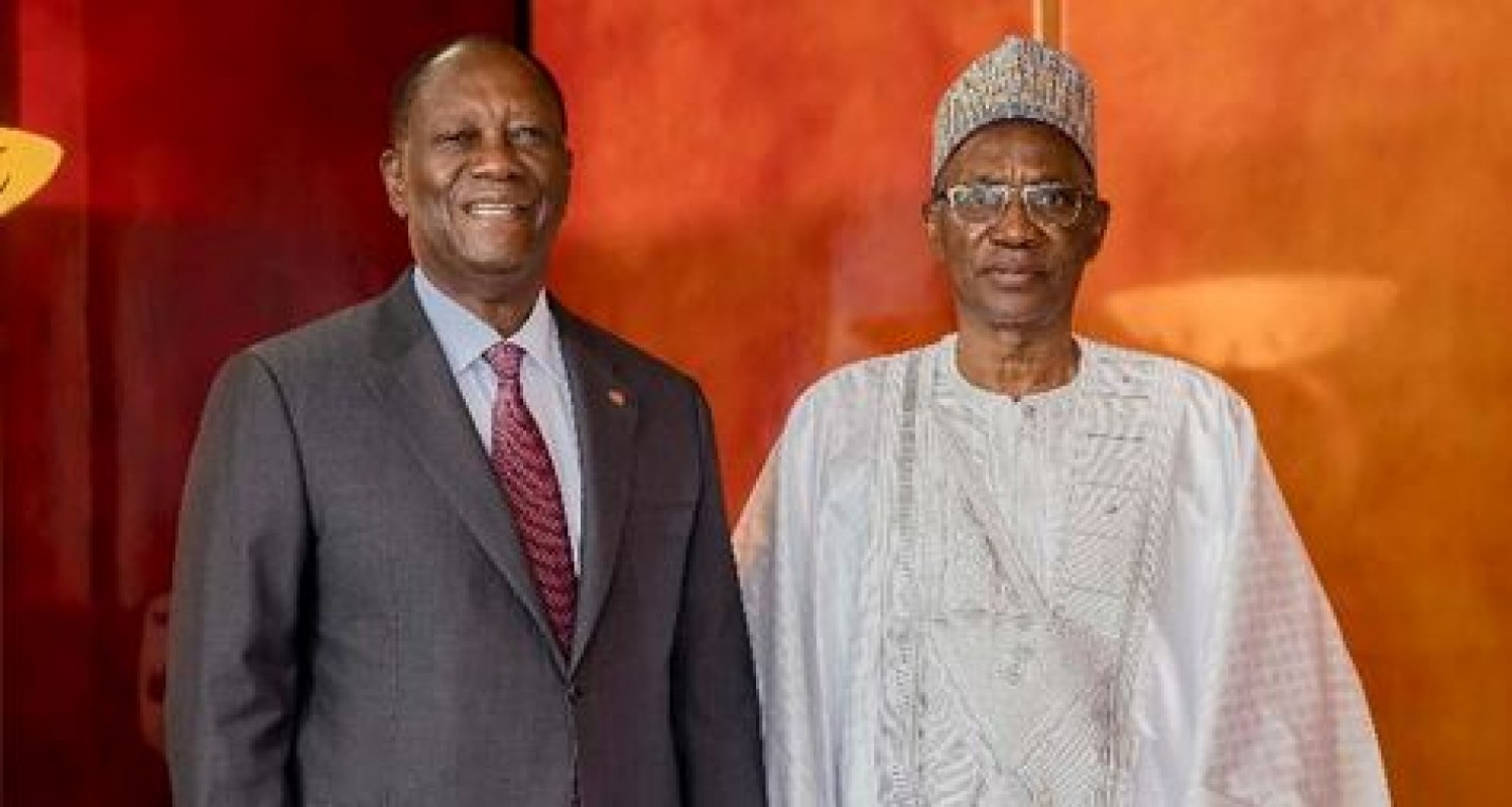 Côte d'Ivoire : En fin de mission, l'Ambassadeur du Niger fait ses adieux à Ouattara