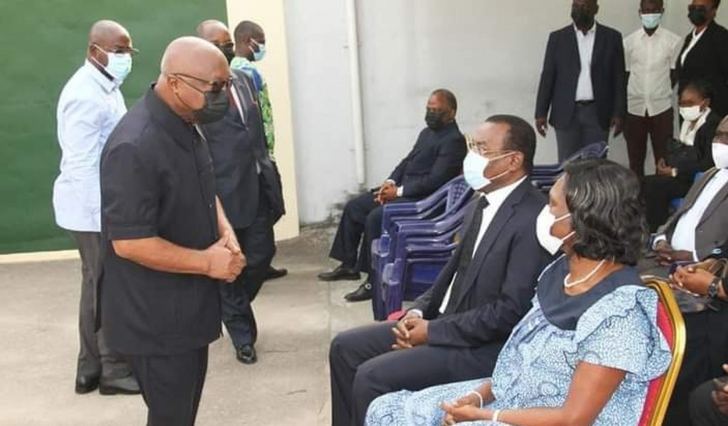 Côte d'Ivoire : Retrouvailles entre les anciens camarades, Affi, Simone et Assoa Adou aux obsèques de Richard Kodjo
