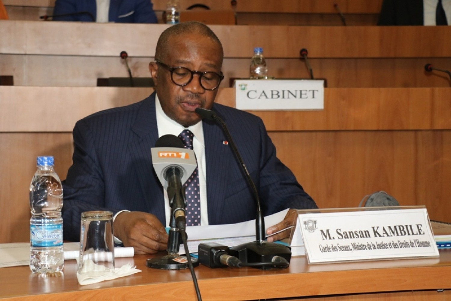 Côte d'Ivoire : Sansan Kambilé fait adopter les projets de lois portant modification du code de procédure  pénal