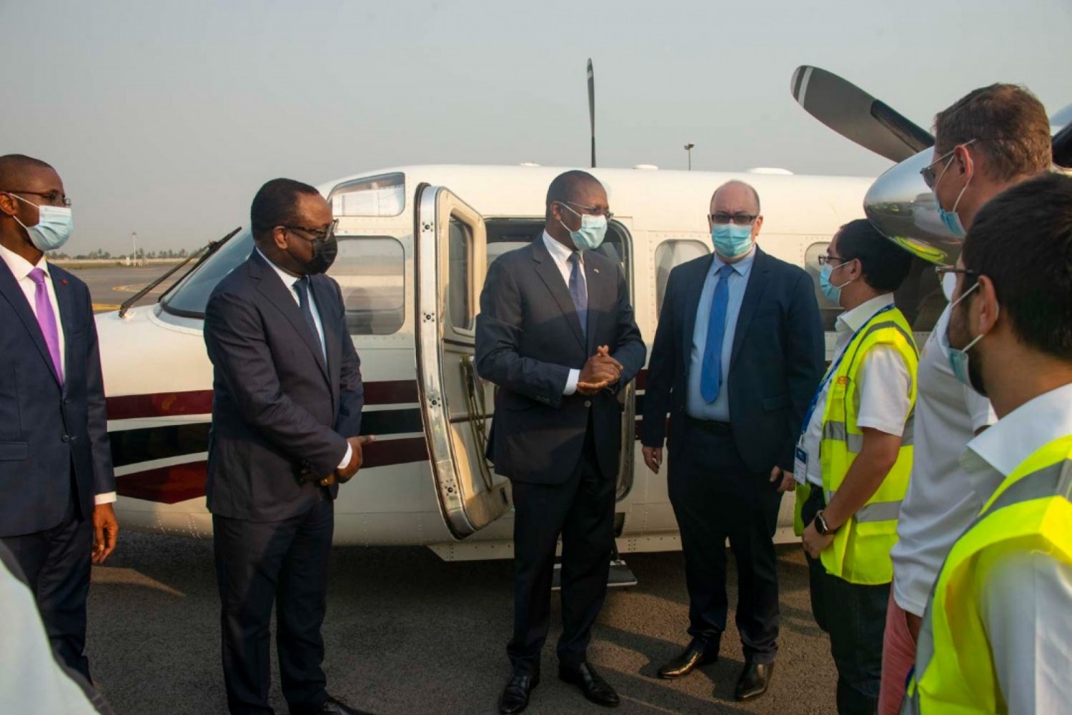 Côte d'Ivoire : Foncier Urbain, Abidjan réceptionne un aéronef de type Aero Commander AC695 destiné à acquisition de photographies aériennes