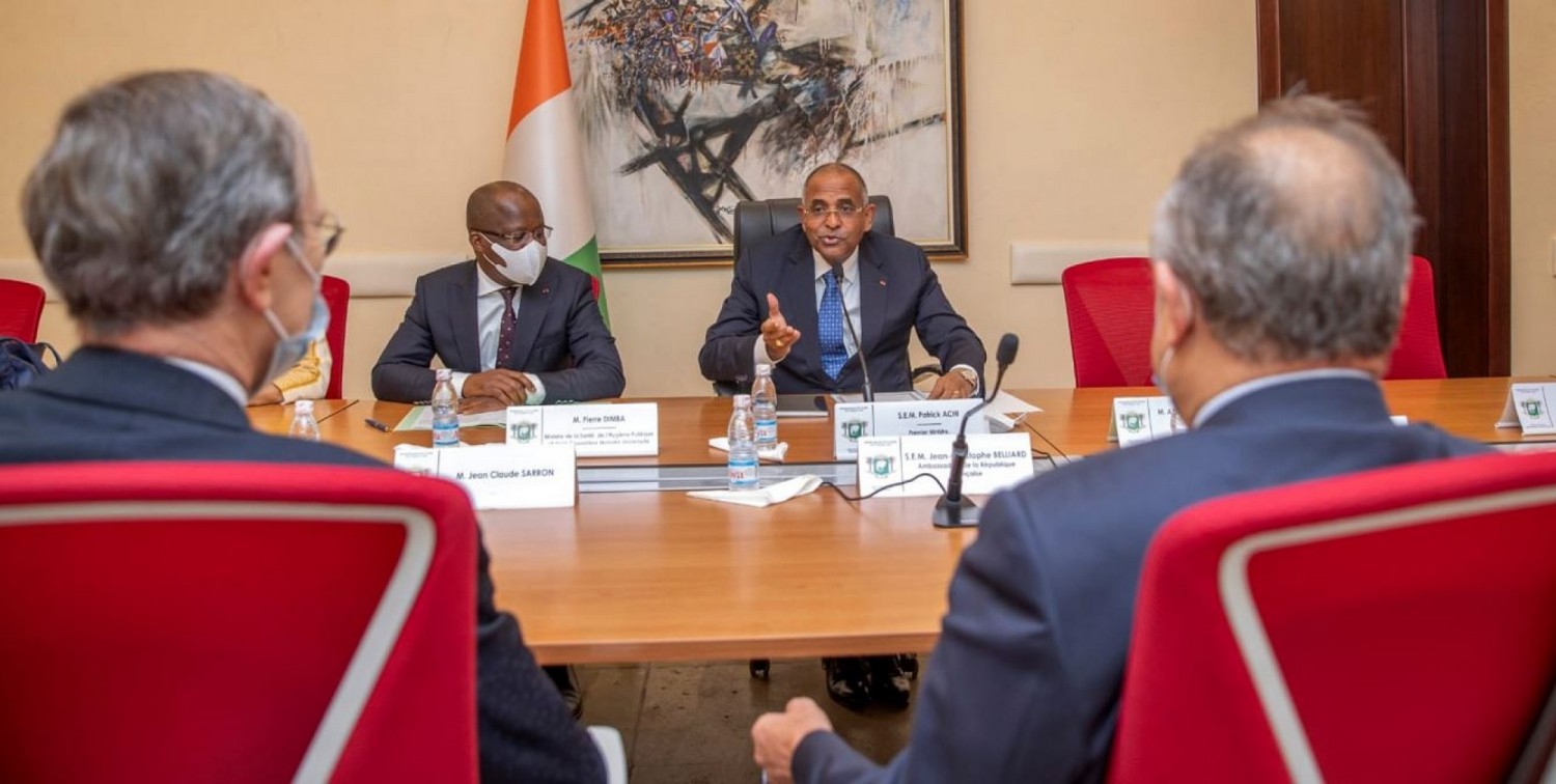 Côte d'Ivoire:   Le CEPRIS France chez Patrick Achi pour la relance du processus de mise en place de laboratoires de sécurité de haut niveau