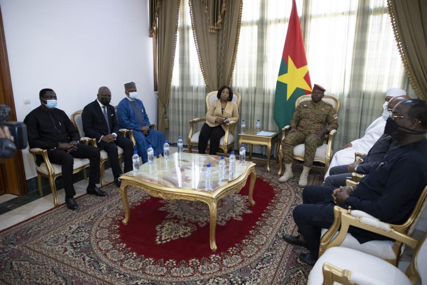 Burkina Faso : Une mission conjointe CEDEAO-ONU a rencontré le chef de la junte puis l'ancien président Kaboré