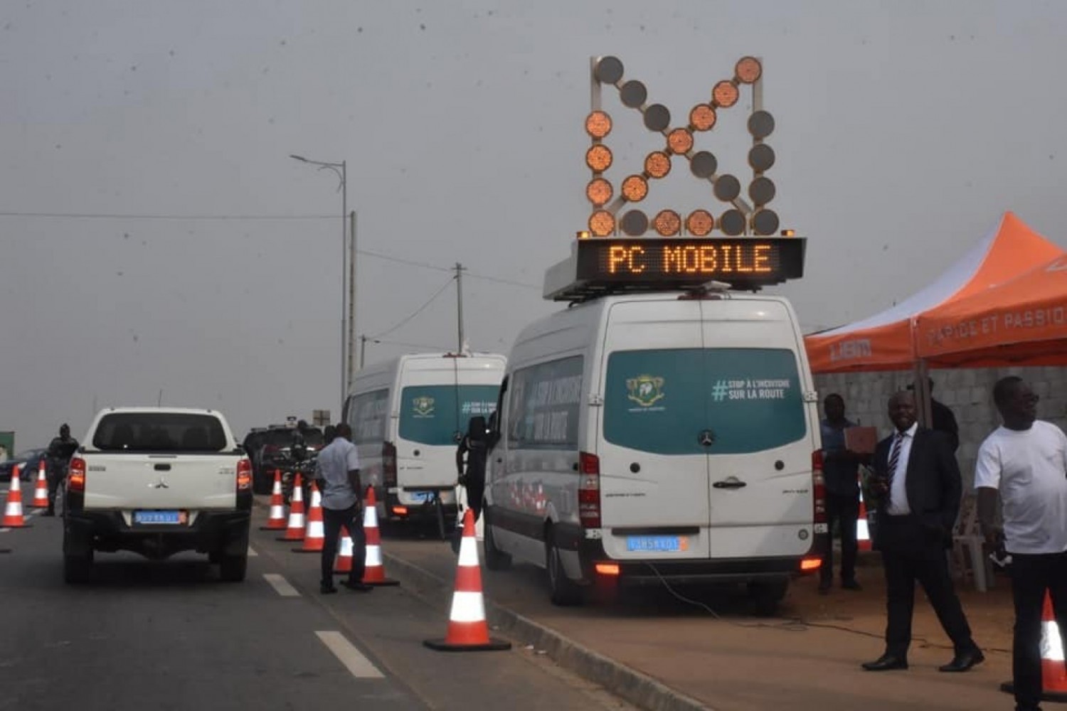 Côte d'Ivoire : Sécurité routière, 768 véhicules flashés en 48 heures pour excès de vitesse par les barrages intelligents