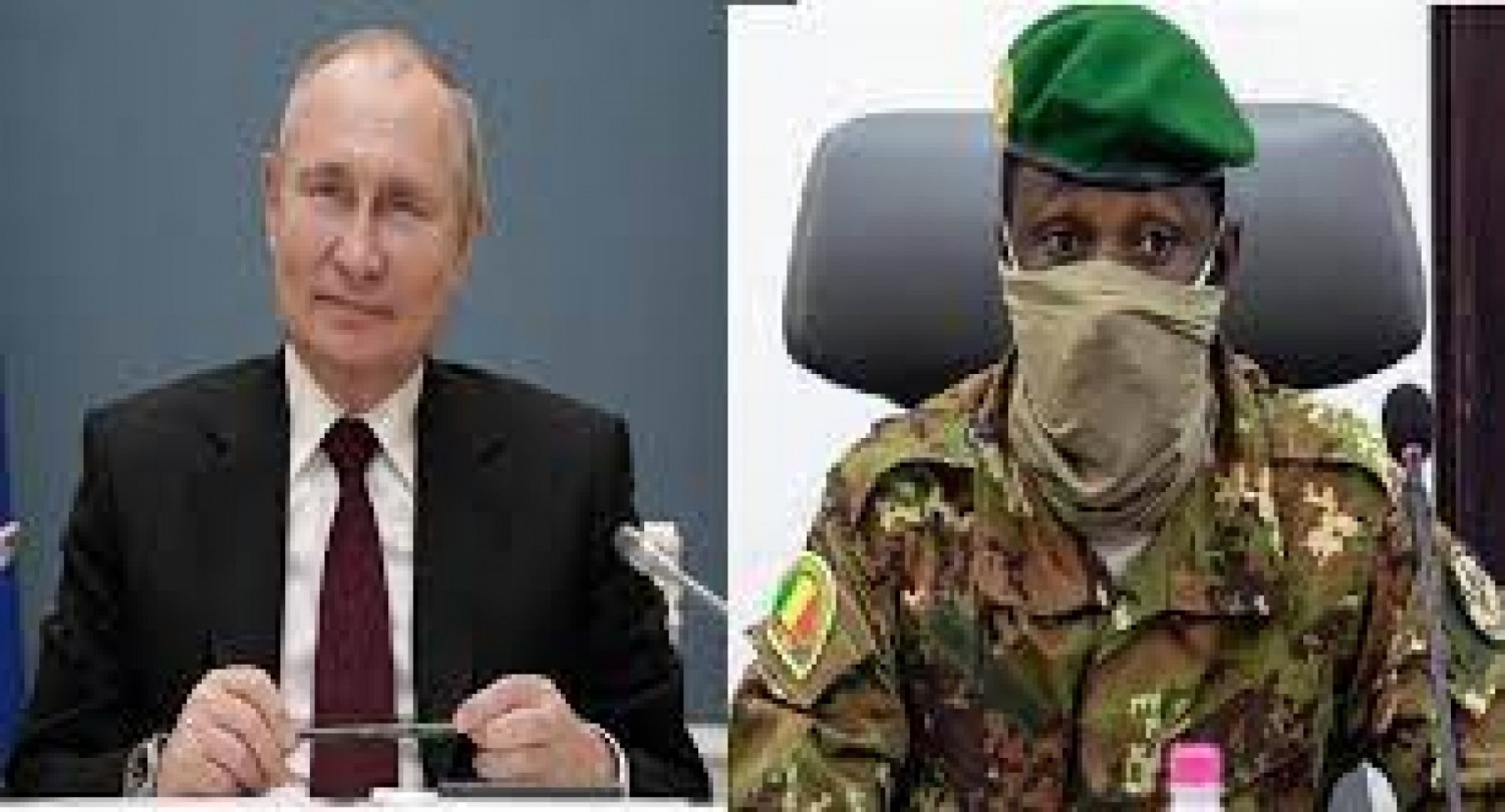 Mali : Poutine explique que l'Etat Russe n'a rien à voir avec la société Wagner