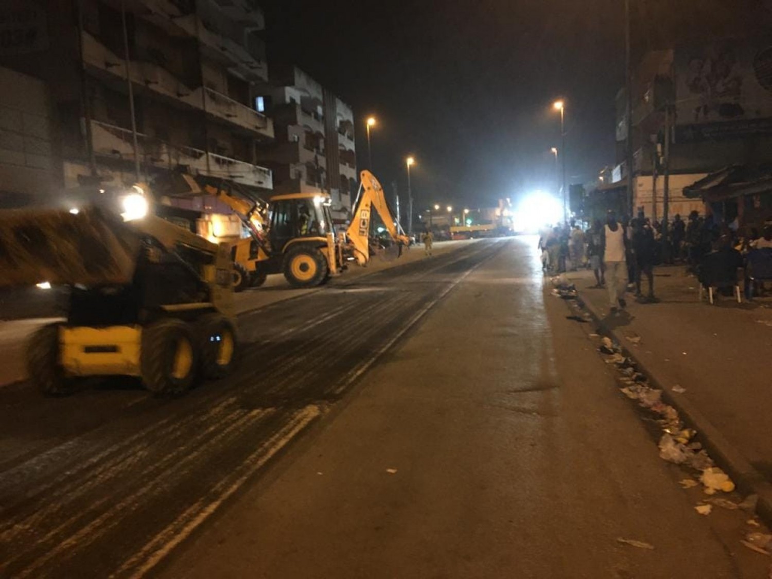 Côte d'Ivoire : Adjamé, des travaux d'assainissement et de bitumage des voies dont le boulevard Nangui Abrogoua annoncés par le Maire