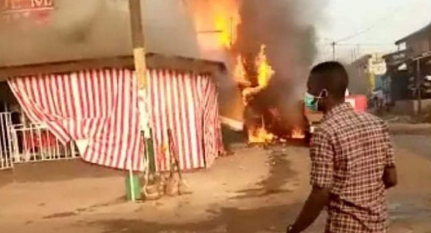 Côte d'Ivoire : Drame  survenu à Man, Mabri Toikeusse soulève la question de la prévention primaire et secondaire des incendies