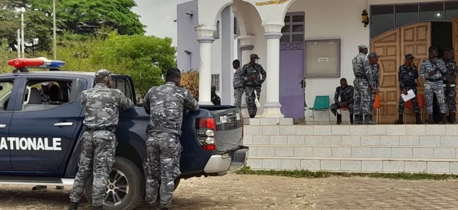 Côte d'Ivoire : Élection de la nouvelle municipalité de Bouaflé, les forces de l'ordre veillent au grain