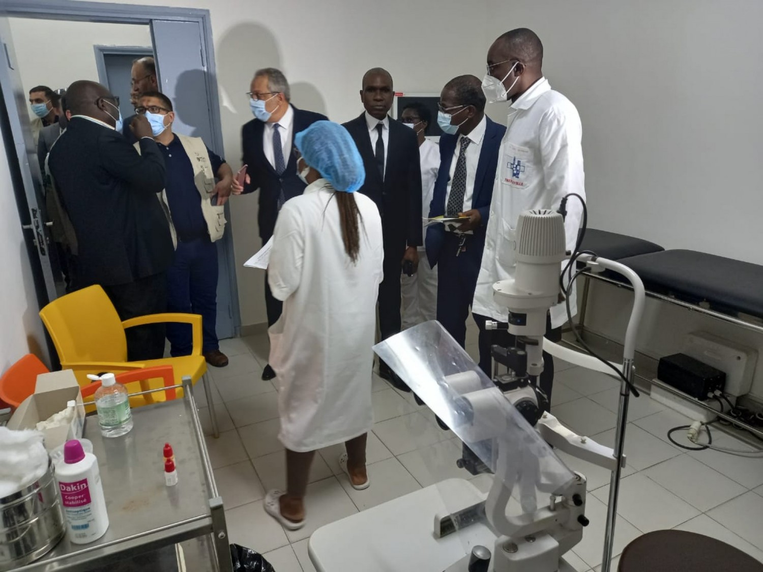 Côte d'Ivoire : Le Chu de Treichville premier Hôpital sous-régional qui va être doté d'une banque de  la Greffe  de Cornée