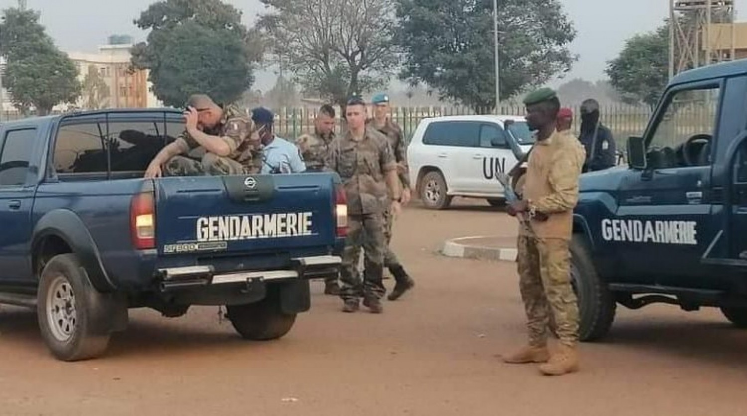 Centrafrique : Les quatre militaires français arrêtés à bord d'un véhicule suspect à Bangui, relâchés