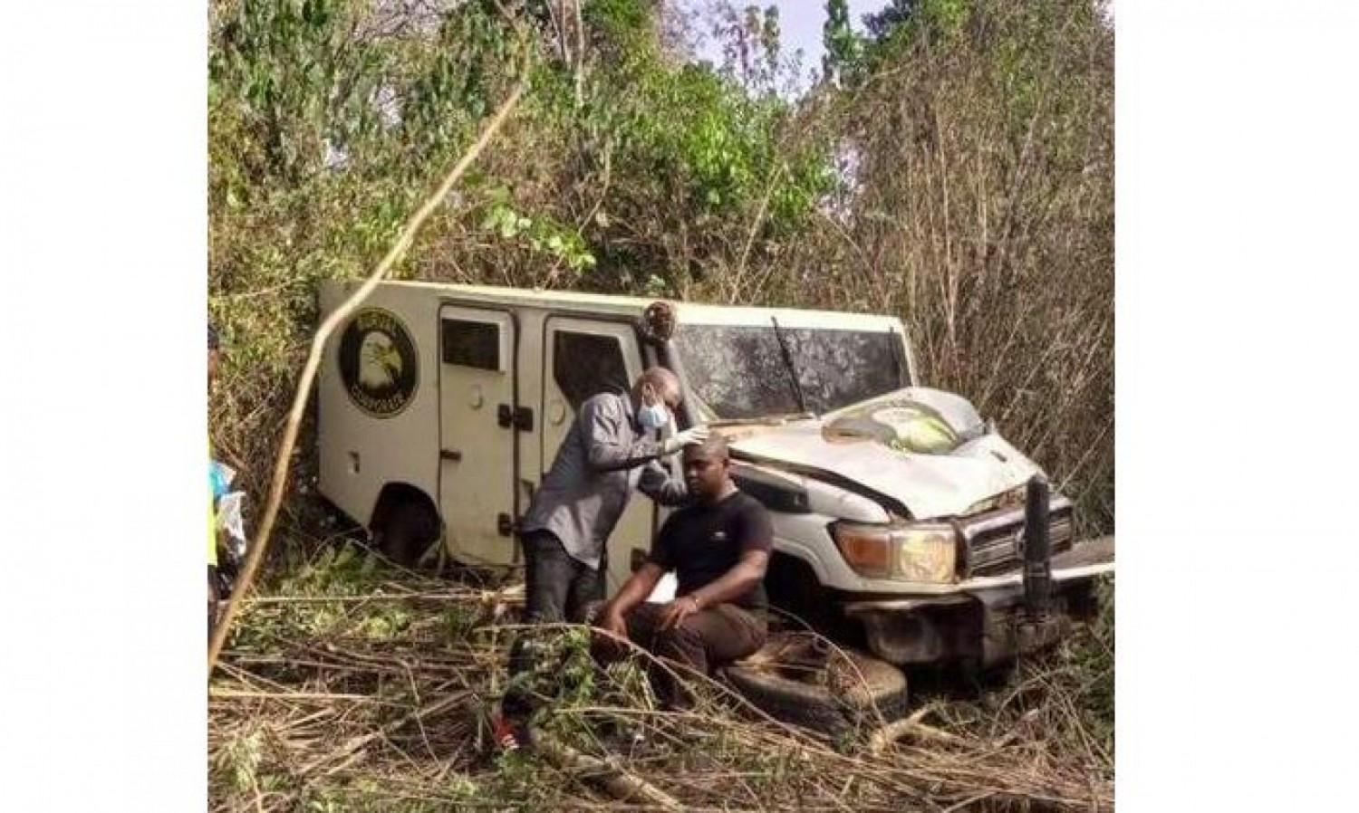 Côte d'Ivoire : Biankouma, sortie de route d'un camion de transfert de fonds, 03 blessés dont 02 cas graves