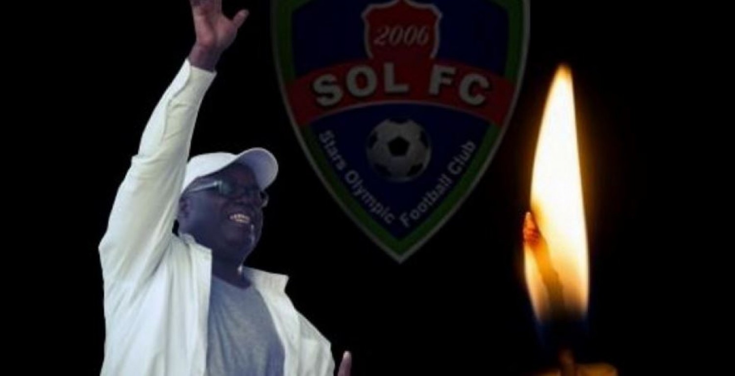 Côte d'Ivoire : Football, décès du président Souleymane Sanogo de Sol FC Ligue1
