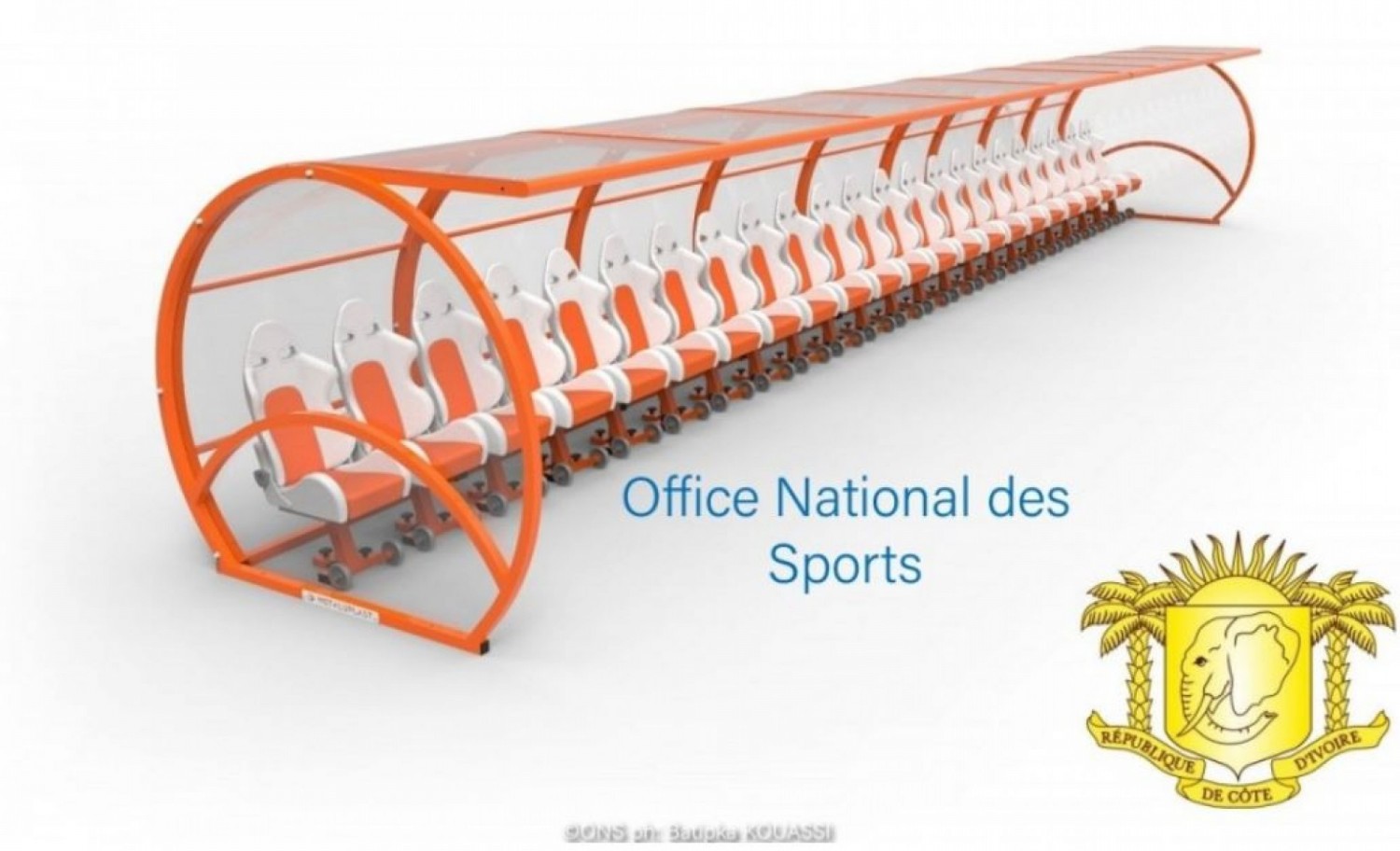 Côte d'Ivoire : CAN 2023, Abris joueurs provisoires du stade de Bouaké qui circulent, l'ONS rassure qu'il en est rien