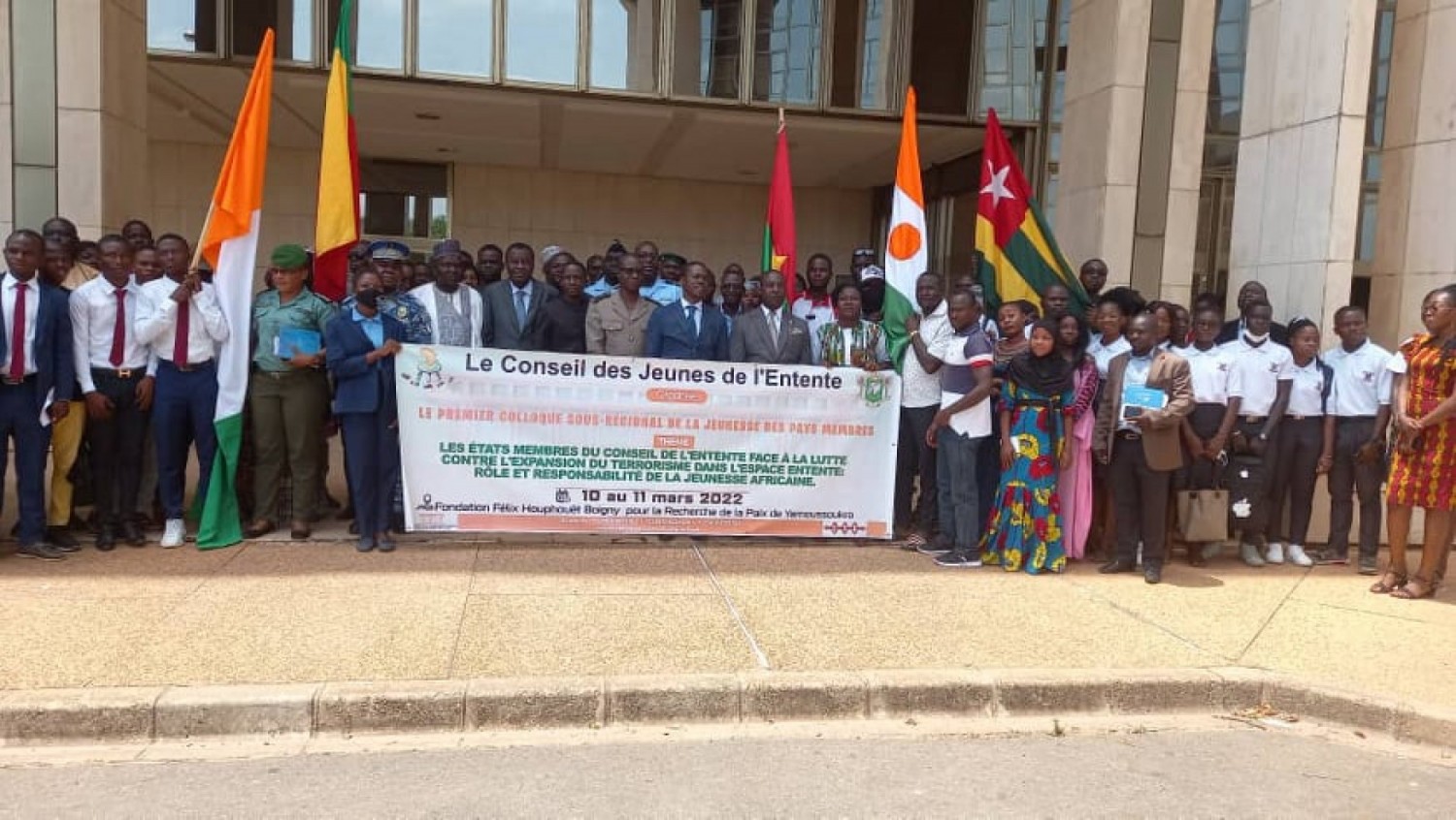 Côte d'Ivoire : Depuis  Yamoussoukro les jeunes des pays  du Conseil de l'Entente s'engagent dans la lutte contre le terrorisme