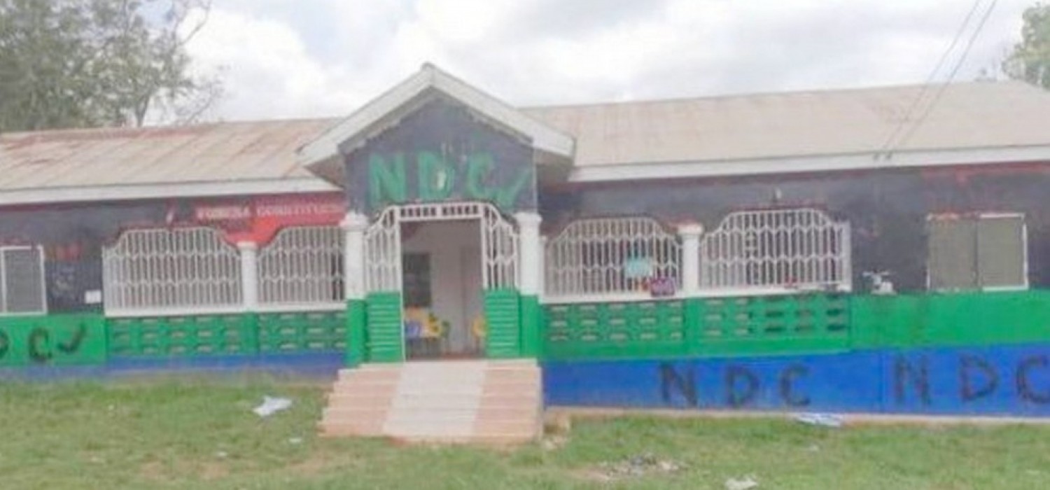 Ghana : Métamorphose d'un local du parti NPP au pouvoir dans l'opposition NDC et revirement