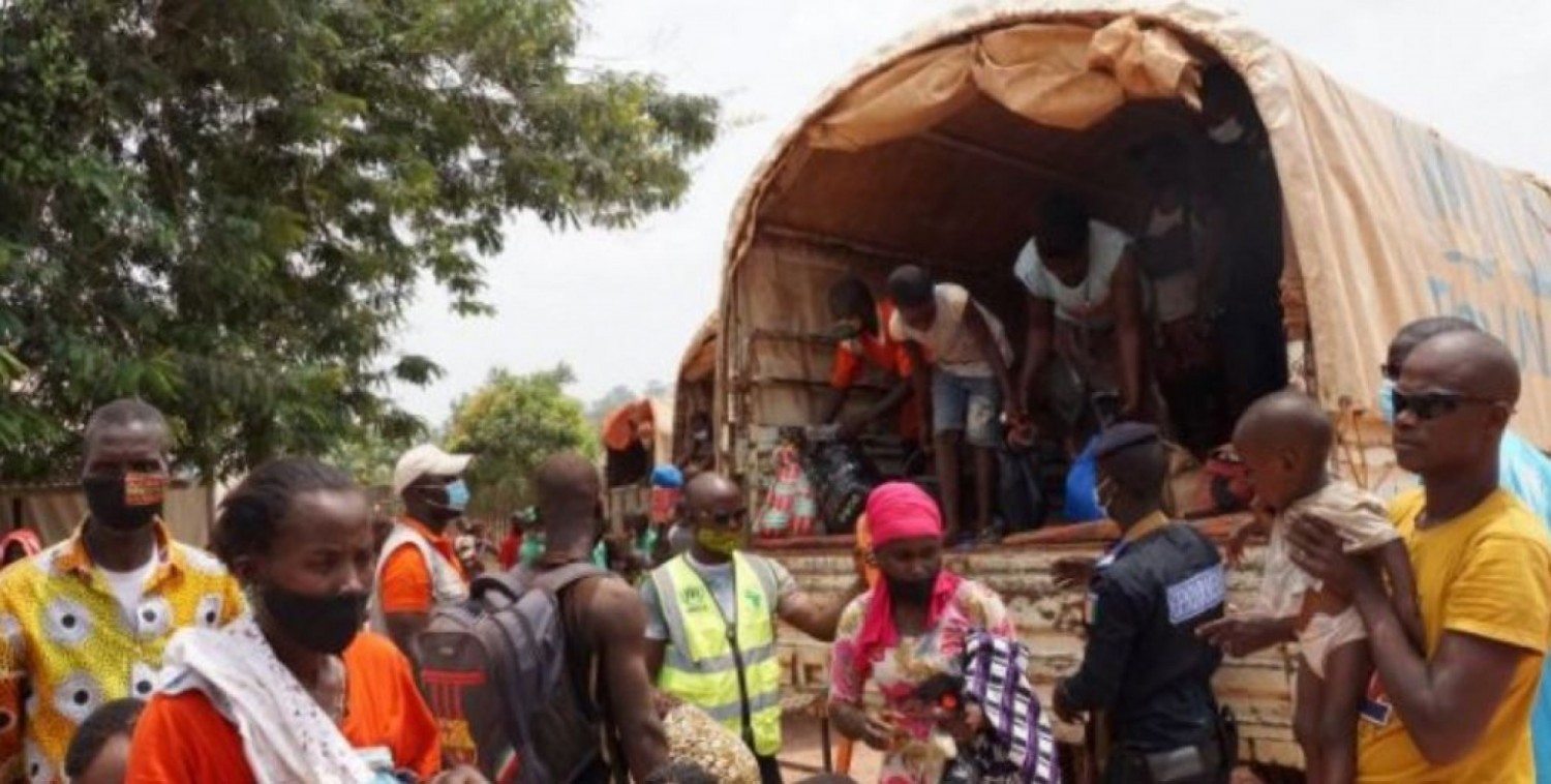 Côte d'Ivoire-Liberia : 145 refugiés ivoiriens regagnent le pays après 11 ans et perçoivent chacun 305 000 FCFA pour leur resocialisation