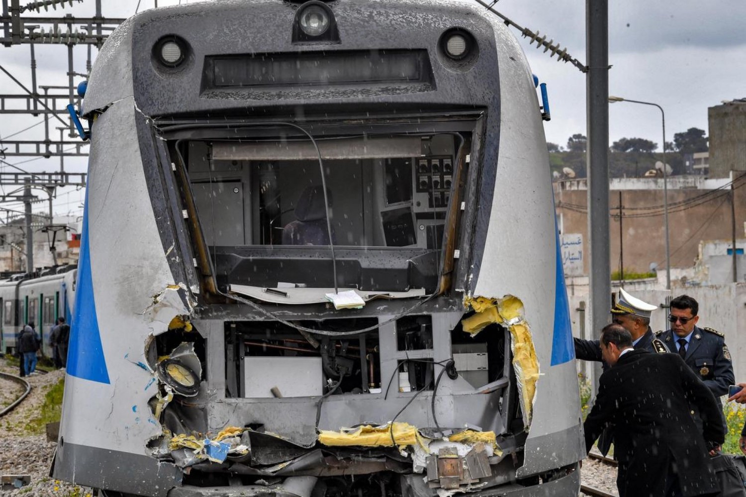 Egypte : 95 blessés dans la collision entre deux trains à Tunis