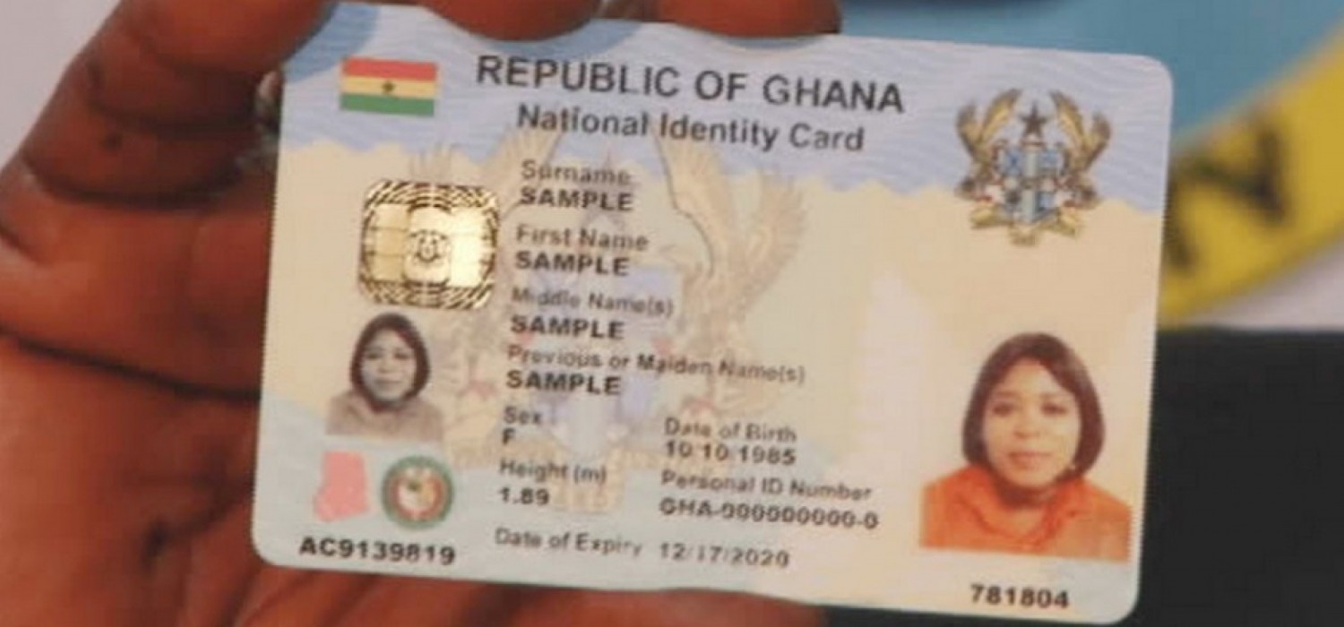 Ghana : Validité de 10 ans pour la Carte d'identité ghanéenne