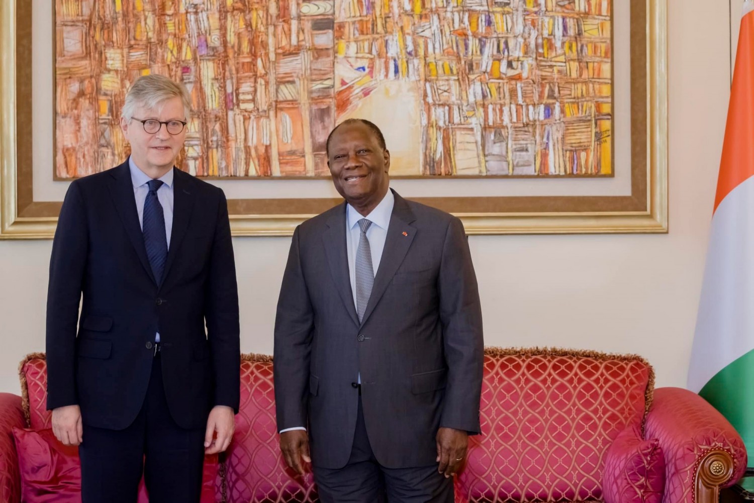 Côte d'Ivoire-Centrafrique : Ouattara et SGA de l'ONU, Lacroix  échangent  sur la possibilité du déploiement d'une unité des FACI  au sein de la MINUSCA