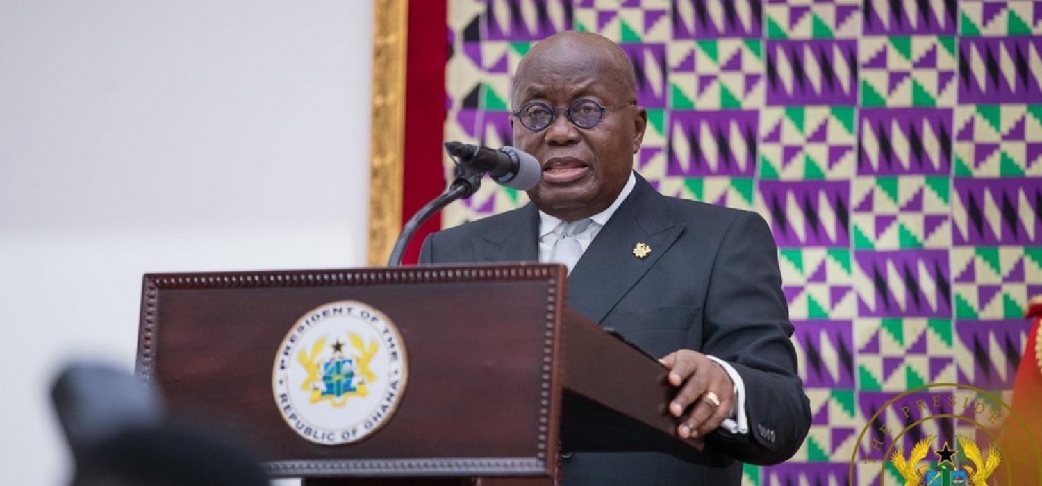 Ghana :  Etat de la nation, Akufo-Addo priorise la démocratie et désamorce des idées de coup d'Etat