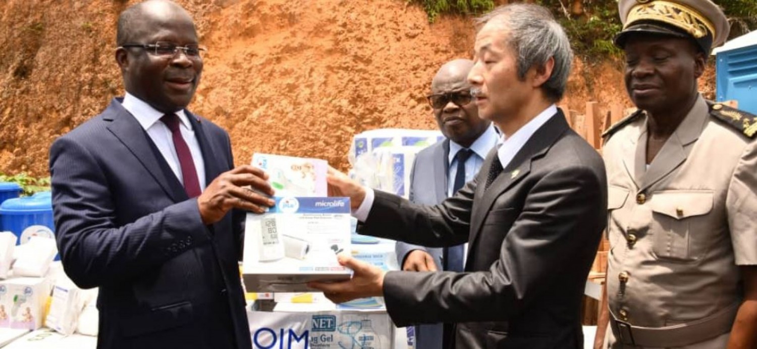 Côte d'Ivoire-Japon : La JICA équipe le ministère de la santé pour les contrôles sanitaires aux frontières