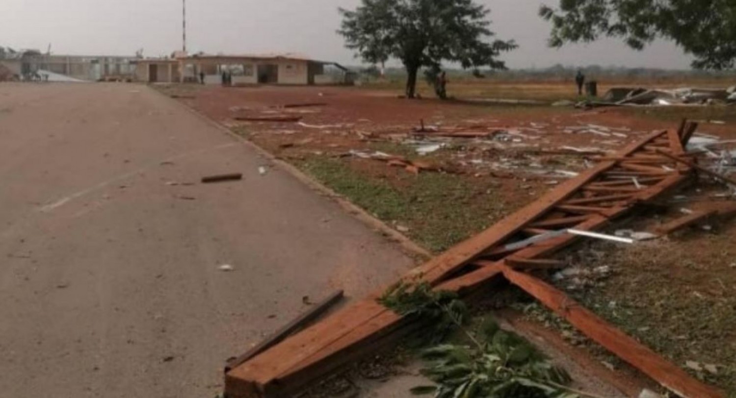 Côte d'Ivoire : Un violent orage endommage le bâtiment abritant l'aérogare de l'Aéroport international d'Odienné