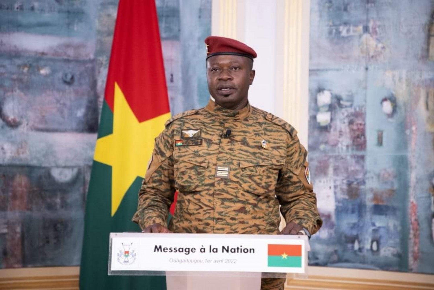 Burkina Faso : Le président Damiba annonce des dialogues avec des groupes terroristes