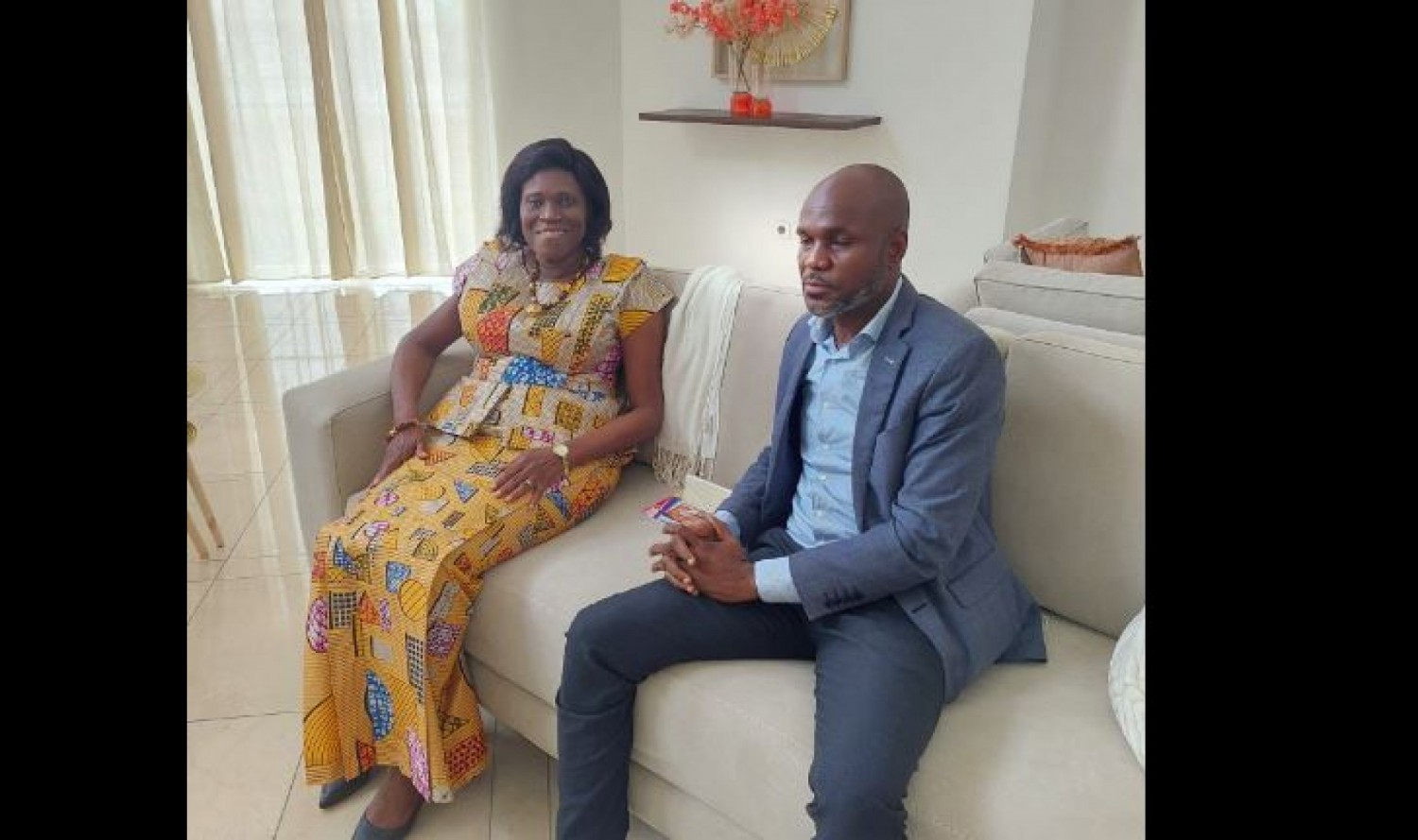 Côte d'Ivoire : Visite de Simone Gbagbo à Accra, le représentant du PPA-CI l'accueille et martèle « ma posture est sensible et délicate, ma mission est de rassembler »