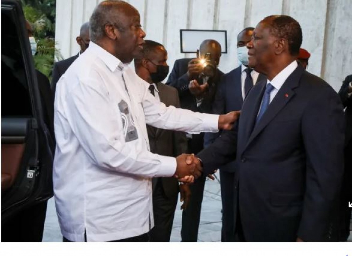 Côte d'Ivoire : Ouattara informé officiellement  via son Directeur de Cabinet de la visite de Gbagbo jeudi  à l'ouest