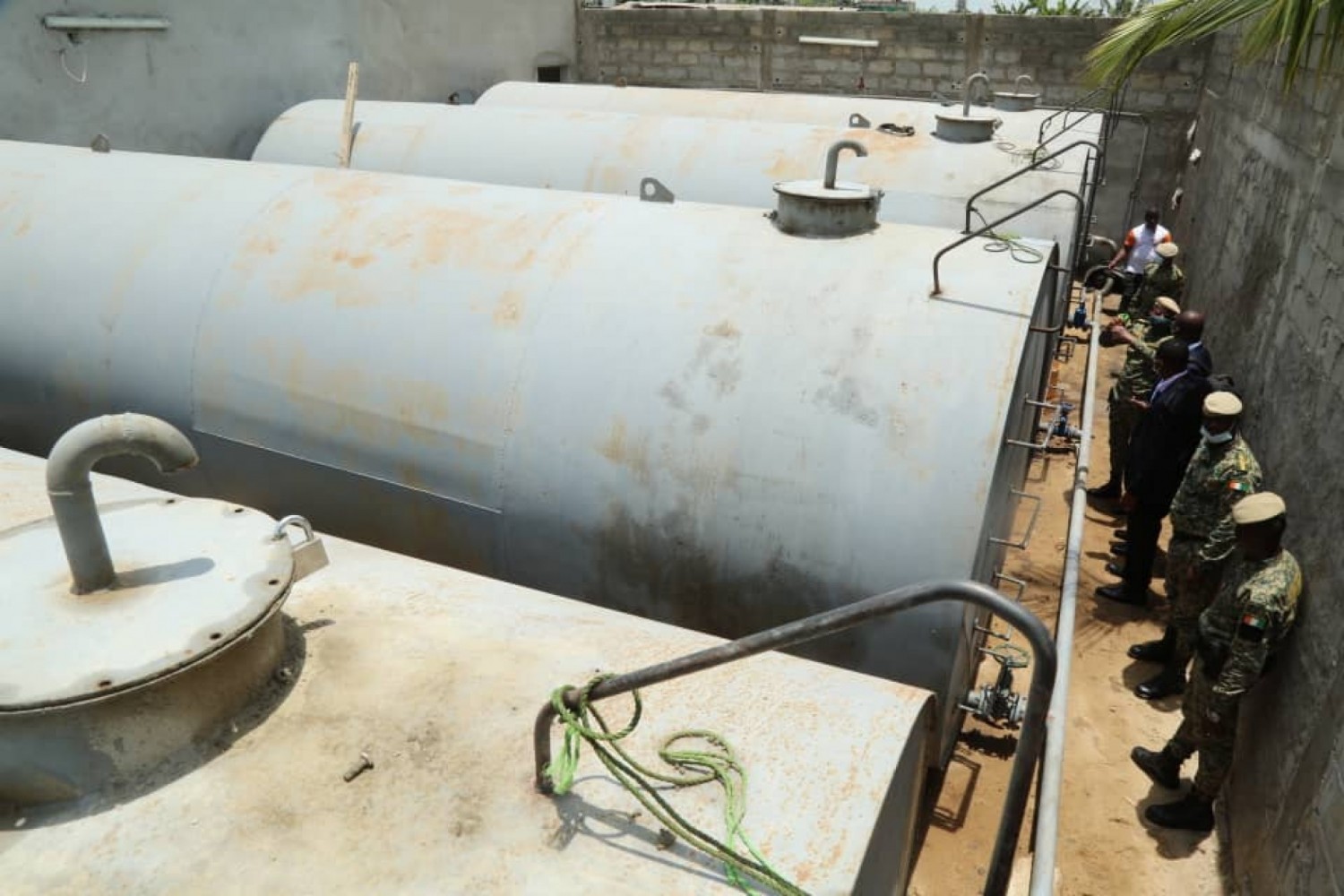Côte d'Ivoire :  Lutte contre la contrebande, 200.000 litres de gasoil saisis dans un dépôt clandestin